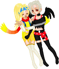 Rikku and Paine
